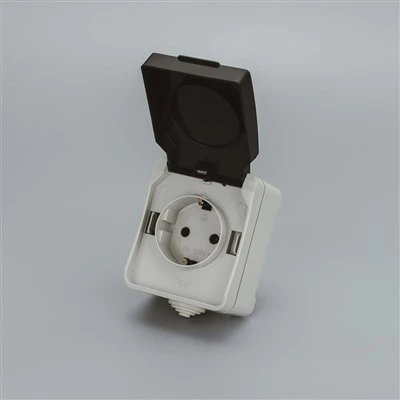 IP54 1 Gang Socket